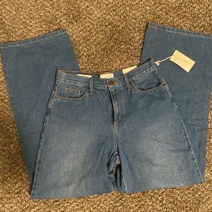 Wide leg jeans
